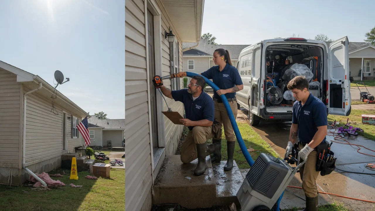Ceiling Water Damage Restoration in Farwell, MN near me